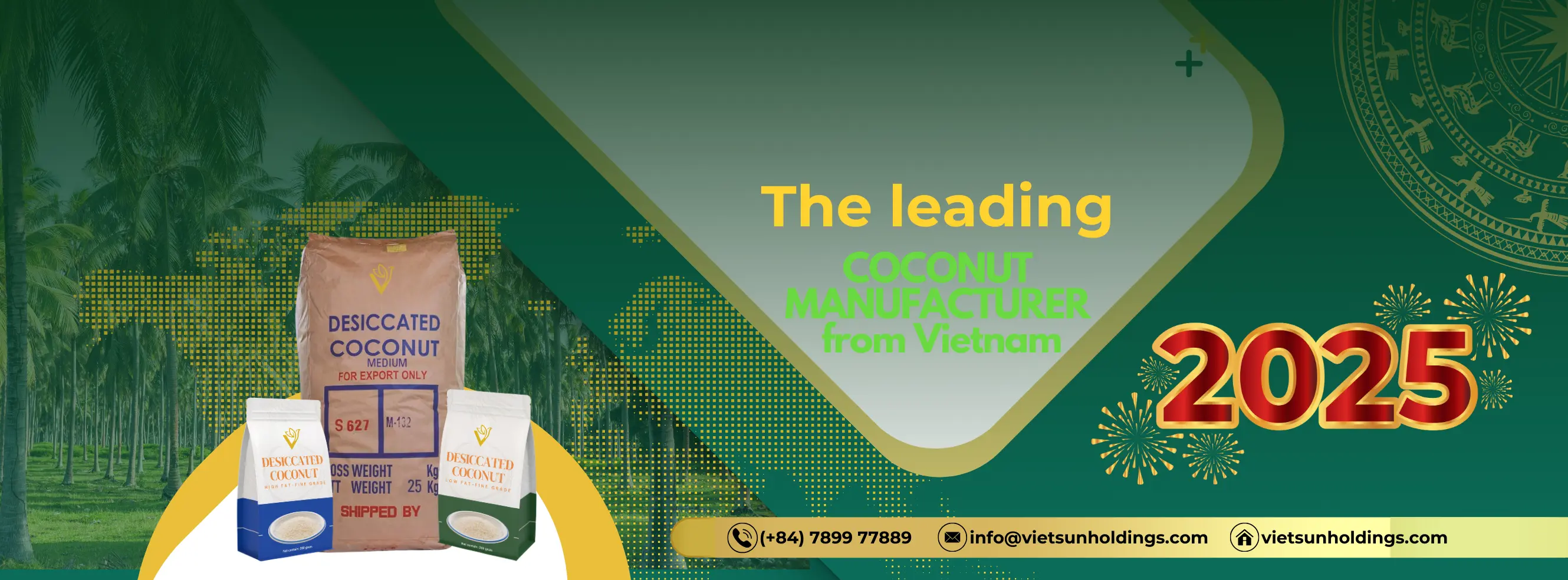 Our Products | VietSun Holdings – Premium Coconut Exporter