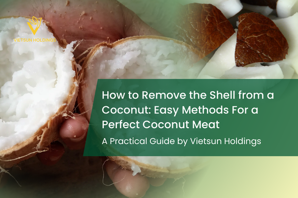 how to remove the coconut meat from shell
