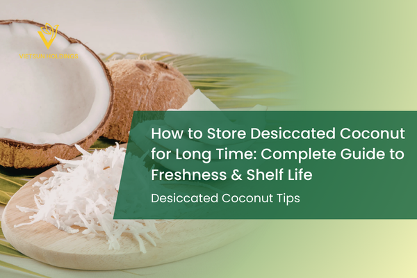 How to Store Desiccated Coconut for Long Time