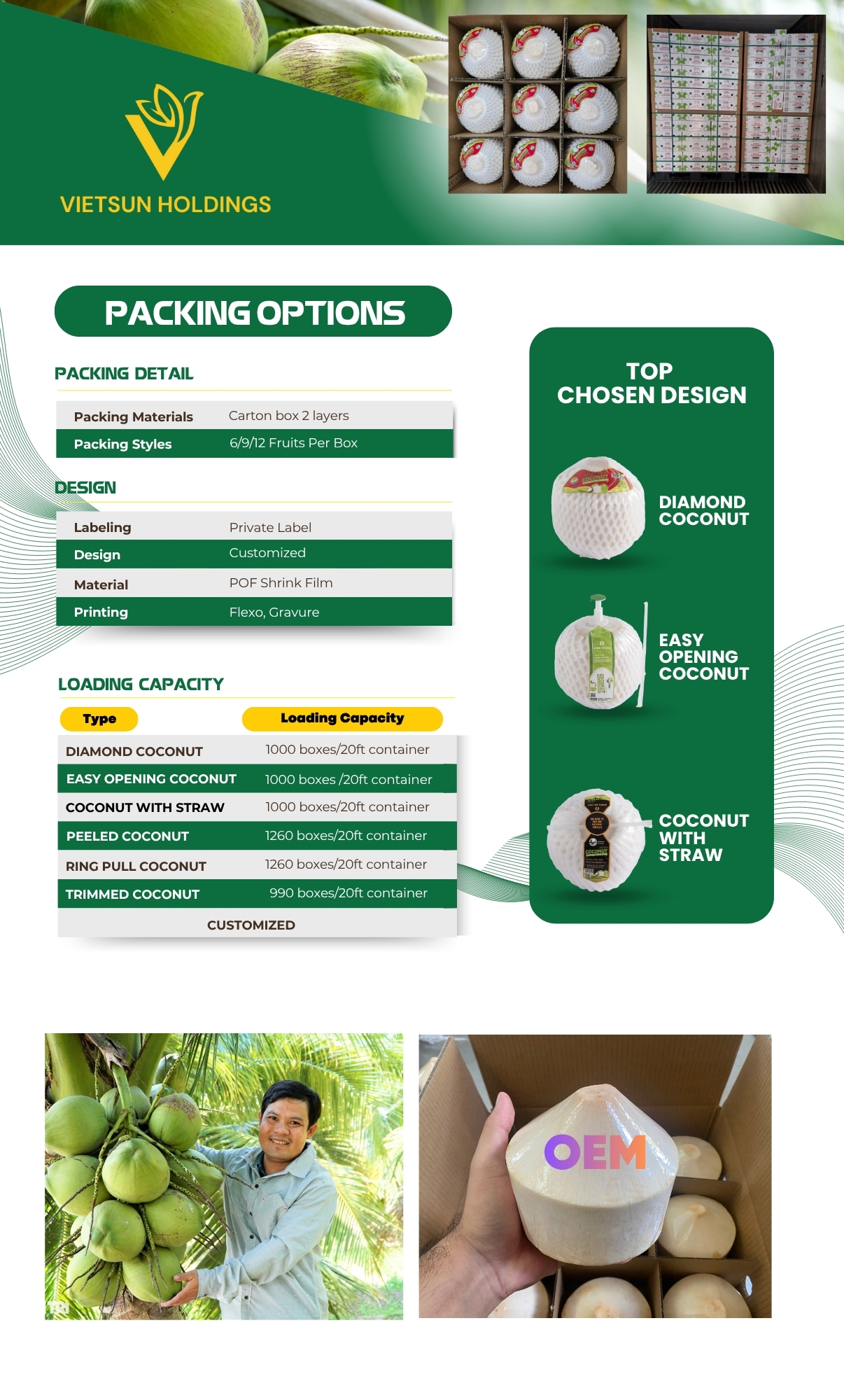 vietsunholdings packaging